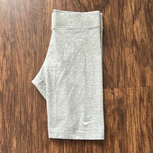 Nike Gray Biker Shorts